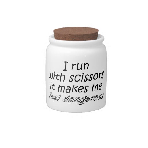 Funny candy jar unique gift ideas quotes gifts Zazzle