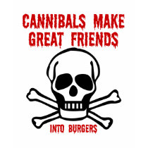Funny cannibals t-shirts