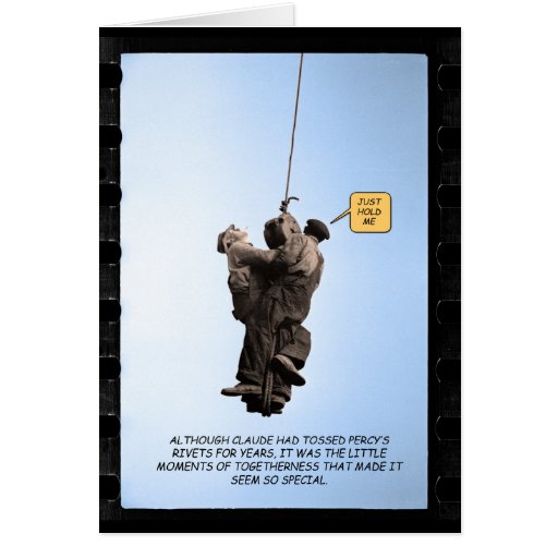 Funny Card - Claude & Percy