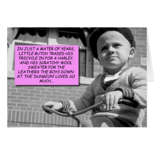Funny Card - Little Butch