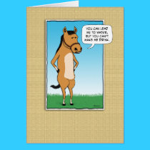 Funny card: Margarita Horse cards