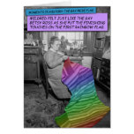 Funny Card - Mildred, the gay Betsy Ross