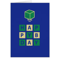 Funny card with bad english.