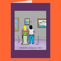 Funny Cards For Artists- Original Digital Art cards