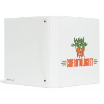 Funny Carrots Vinyl Binders