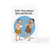 Funny Cartoon Birthday Greeting Card