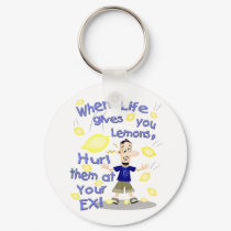 Funny Cartoon Break Up keychains