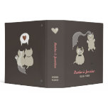 Funny Cartoon Cats - wedding planner binder