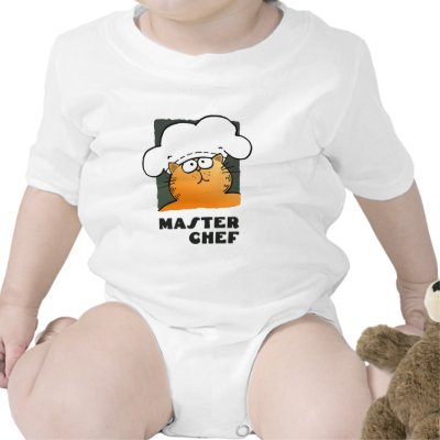 Funny Cartoon Chef | Funny Cooking Chef T-shirt by Toonboy