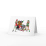 Funny cartoon christmas hotrod cards