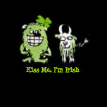 Funny Cartoon Creatures St. Paddys Day T Shirts