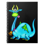 Funny Cartoon Dragon Journal Notebook