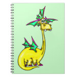 Funny Cartoon Dragon Journal Notebook