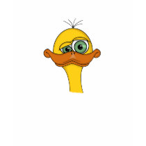 Funny Cartoon Duck T-shirt