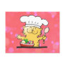 Funny Cartoon | Funny Kitty Chef Post Cards