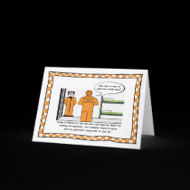 Funny Cartoon Greeting Card