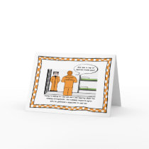 Funny Cartoon Greeting Card