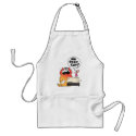 Funny Cartoon Mouse & Cat aprons by Toonboy Funny Cartoon Mouse & Cat aprons