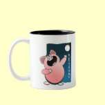 Funny Cartoon Pig Sing | Funny Piggy Coffee Mugs