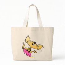 Funny Cartoon Rats Dance bags