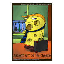 Funny Cartoon Tai Chi Poster by Rick London posters
