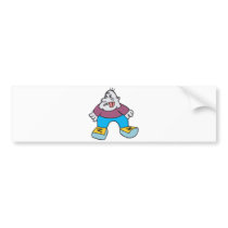 funny cartoon zombie bumper stickers