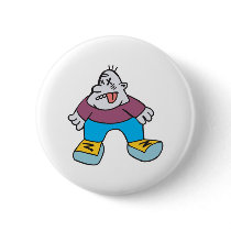 funny cartoon zombie buttons
