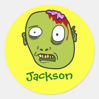 Cartoon Zombie Stickers Cartoon Zombie Stickers