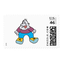 funny cartoon zombie postage