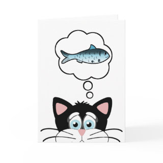 Funny Cat Birthday Card