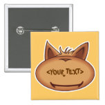 Funny Cat Face, <YOUR TEXT> buttons