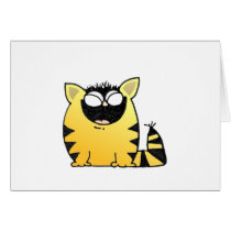Funny cat laugh cards