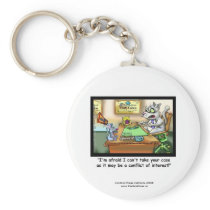 Funny Cat & Lawyer Funny Key Chain