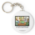 Funny Cat & Lawyer Funny Key Chain keychains
