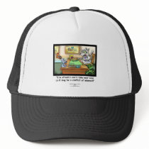 Funny Cat & Lawyer Truckers Cap hats