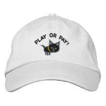 Funny Cat Lover Hat embroidered hats by jamiecreates1 Funny Cat Lover Hat embroidered hats