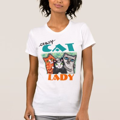 Funny Cat Lover&#39;s T-Shirt  / Tank Top
