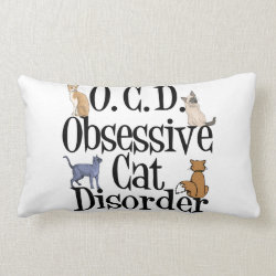 Funny Cat Lumbar Pillow