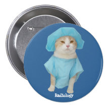 Funny Cat Medical Pin