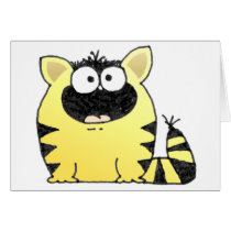 Funny Cat Surprise Card