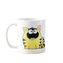 Funny Cat Surprise mugs