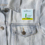 Funny Caterpillar Love Button
