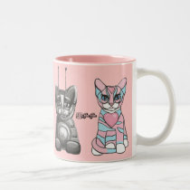 Funny Cats Best Friends Forever Mug mugs