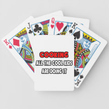 Funny Chef Shirts and Gifts Deck Of Cards