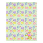 funny chick easter egg customized letterhead