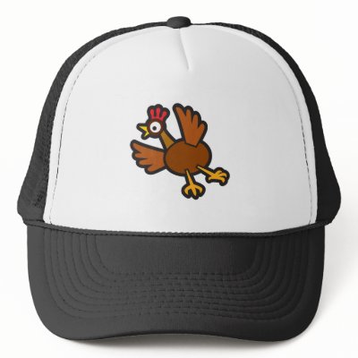 funny chicken mesh hat by doonidesignsanimals