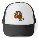 funny chicken mesh hat