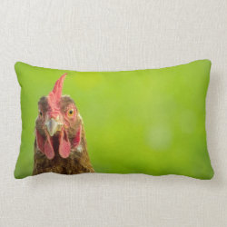 Funny Chicken - Throw Pillow