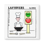 Funny Chinese Cuisine Wok Cartoon Fridge Fridge Magnet