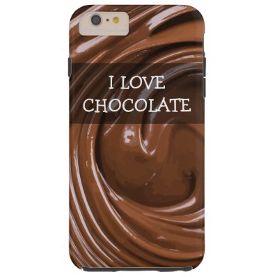 Funny Chocolate Covered Tough iPhone 6 Plus Case